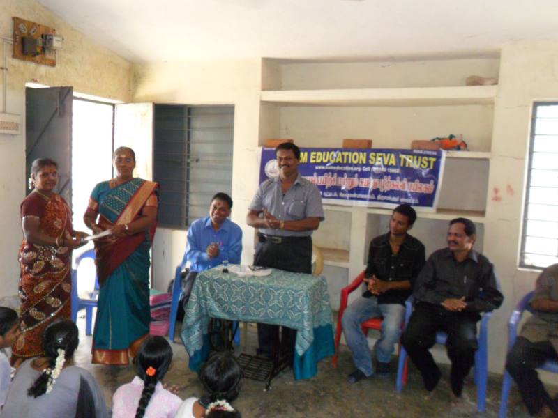 VOCATIONAL TRAINING  AT KOSAVANPALAYAM